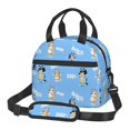 thumbnail image 1 of Bluey Lunch Box Bolsa De Almuerzo Aislada Reutilizable Para Mujeres De Gran Capacidad Con Correa Para El Hombro, 1 of 4