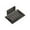 Black, variant on Wall Mount Soap Holder, 5 Slot Adhesive Stainless Steel Soap Tray Dish Bathroom Shower Storage Organizer