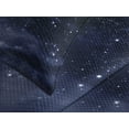 thumbnail image 4 of Ambesonne Night Quilted Bedspread Set 3 Pcs, Ethereal Galactic View, King Size, Dark Blue White, 4 of 5