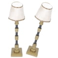 thumbnail image 3 of LNGOOR 2 Pcs Lampes Miniatures Délicates Mini Maison Lampe de Sol Décorations Mini Lampe de Sol Décors, 3 of 5