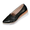 thumbnail image 2 of Dpityserensio Women Flats Shoes Solid Color Outdoor Lightweight Moccasins Work Flat Shoes, 2 of 7