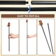 thumbnail image 3 of Aluminum Alloy 32-2/3" Art Mahl Stick Anti Slip Painting Hand Rest Tool Stable Support Oil Painting Mahl Stick for Artists, 3 of 11