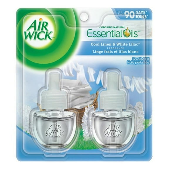 Scented Oil Refill, Fresh Linen, 0.67 Oz
