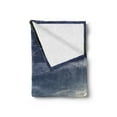 thumbnail image 2 of Alaska Soft Flannel Fleece Throw Blanket, Beach on the Turnagain Arm near Hope Alaska Photography with Wavy Sea and Sunset, Cozy Plush for Indoor and Outdoor Use, 50" x 70", Multicolor, by Ambesonne, 2 of 5