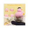 thumbnail image 4 of AIXINI Cute Cat Bee Plush Pillow Kawaii Kitten Honeybee Stuffed Toy Corgi Pig, Soft Hugging Squishy Gift For Kids, 4 of 4