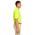 thumbnail image 3 of CORE365 88181R Men's Radiant Performance Piqué Polo with Reflective Piping-Safety Yellow-S, 3 of 3
