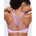 thumbnail image 4 of CRZ YOGA Naked Feeling Cross Back Sports Bras For Women, 4 of 6