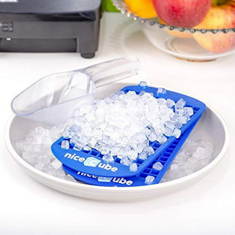 Silicone Mini Ice Cube Tray 126/160-Cavity Square Shape Ice Mold