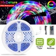thumbnail image 4 of 300 LEDs Strip Lights 5M/16.5ft 20 Colors RGB LED Strip IP65 Waterproof w/ Remote, 4 of 17