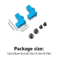 thumbnail image 2 of Vogacara 2 piezas RC Servo Mount Asiento fijo Robusto Reemplazo confiable Accesorio de modelo de autos para 1:14 144001 124018 Azul Type3 NO3 Vogacara FN001456-05, 2 of 6