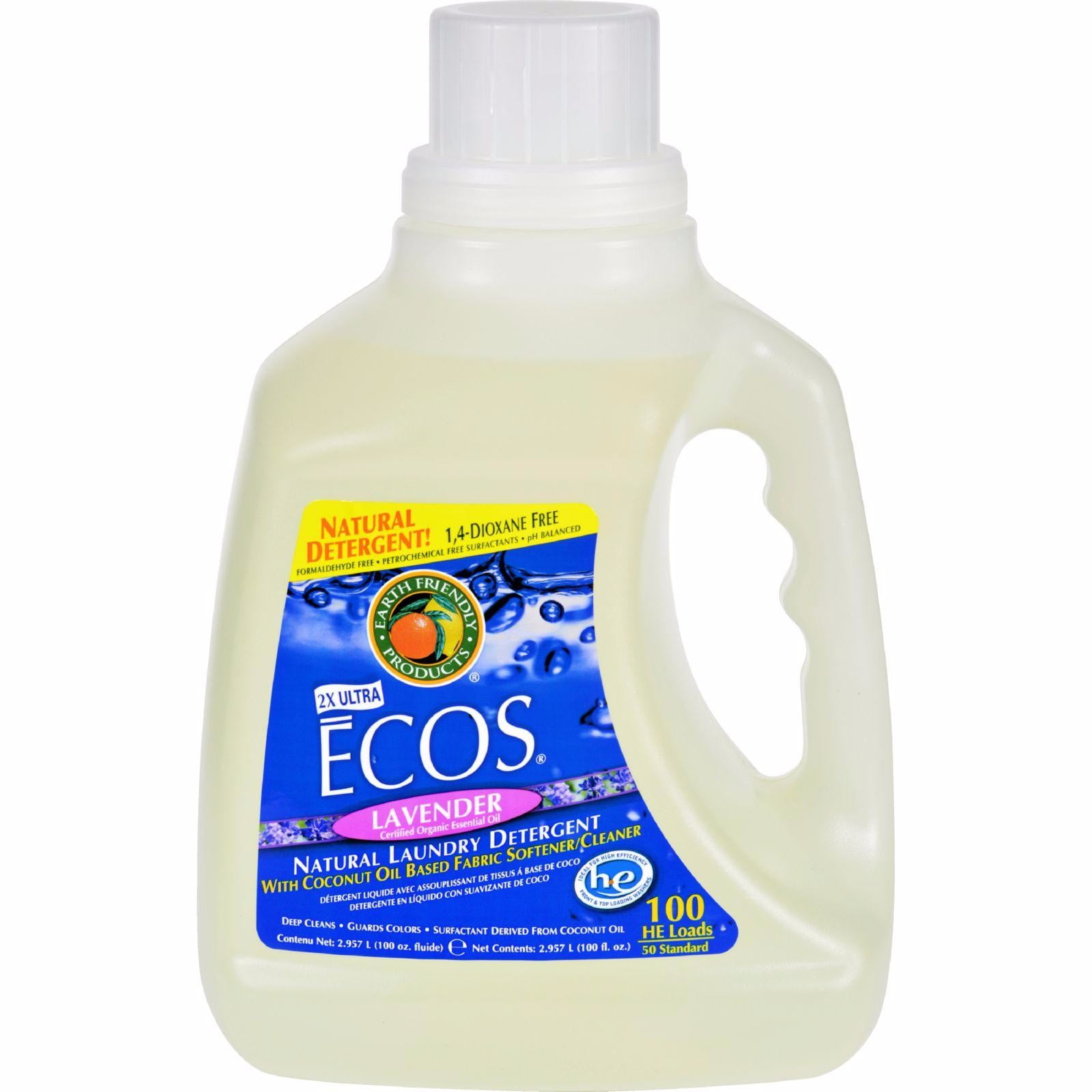 Earth Friendly Ecos Ultra 2x All Natural Laundry Detergent Lavender