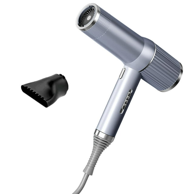 Secador de pelo de secado rápido, herramienta de peinado para cabello para mujeres en hoteles, uso doméstico Boquilla gris 1