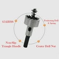 thumbnail image 5 of SEIWEI Holesaw Drill Bit Hole Saw Tooth Drill Bits 15mm-60mm Cutter Hole Maker for Glass Ceramic Tile (1PCS, 50mm), 5 of 6