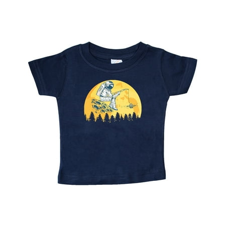 

Inktastic Astronaut Fishing on Moon Gift Baby Boy or Baby Girl T-Shirt