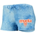thumbnail image 4 of Women's Concepts Sport Royal New York Mets Billboard Racerback Tank Top & Shorts Set, 4 of 5
