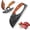 2Pcs-D, variant on EVHRZN  Hand Forged Kitchen Knife, Premium Hand-Forged Chef's Knife & Cleaver Set, Ergonomic Non-Slip Handle, for Household Cooking, Meat Cutting, Outdoor BBQ & Camping