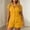 Yellow women's 2 piece shorts set a1, variant on Cagogo Women's 2 Piece Shorts Set Casual Summer Cruise Outfits Loose Short Sleeve Collared Shirt Tops Pants Matching Lounge Sets Airport Travel Clothes, Black S
