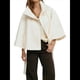 thumbnail image 2 of Ponchos con Mangas de Murciélago para Mujer, Abrigo de Lana con Cuello Alto y Cinturón, Chaqueta Corta de Invierno XXL, 2 of 7