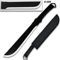 thumbnail image 2 of 19" Fixed Blade Black Machete Full Tang, 2 of 4