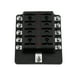 thumbnail image 2 of 10 Way Blade Fuse Box Holder Fuse Blocks con Indicador LED rojo 10Pcs Fuses 10Pcs Terminal Carevas Bloque de fusibles, 2 of 7