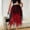c01Red, variant on JGGSPWM Womens Tulle Skirts High Waisted Layered Ruffle Tutu Skirt Color Block A-line Irregular Mesh Midi Skirt Black S
