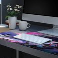 thumbnail image 6 of Large Gaming Mouse Pad,Computer Laptop Keyboard XXL Mouse Mat,Durable Non-Slip Rubber Base and Waterproof Smooth Surface Desk Pad(90x40 B23line), 6 of 6