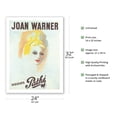 thumbnail image 2 of Joan Warner - Disques Pathé - American Singer and Dancer - Vintage Cabaret Poster by Paul Colin c.1936 - Fine Art Matte Paper Print (Unframed) 24x32in, 2 of 4