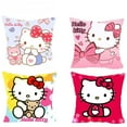 thumbnail image 2 of Hello Kitty My Melody Kawaii Sanrio periférico de animé almohada Linda chica de dibujos animados funda de almohada con forma de corazón sofá de oficina almohada al por mayor, 2 of 5