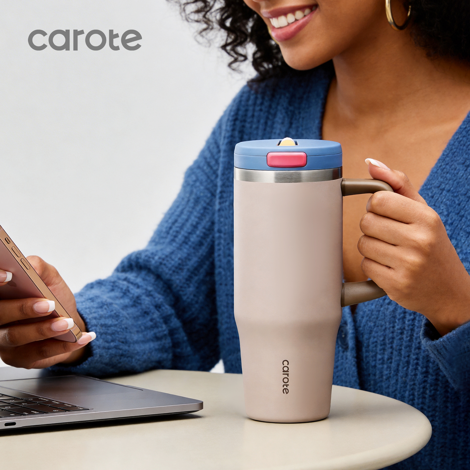 Carote 32oz Insulated Stainless Steel Travel Mug photo 4