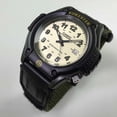 thumbnail image 3 of Men's FT500WVB-3BV Green Cloth Quartz Watch, 3 of 4