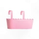 thumbnail image 1 of Decorative Iron Flower Bucket with Double Hooks for Balcony Garden Hanging Planters, 1 of 5
