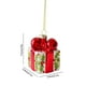 thumbnail image 3 of Christmas Glass Ornament Set Unique Snowman And Tree Decorations For Holidays Home Decor, 3 of 6