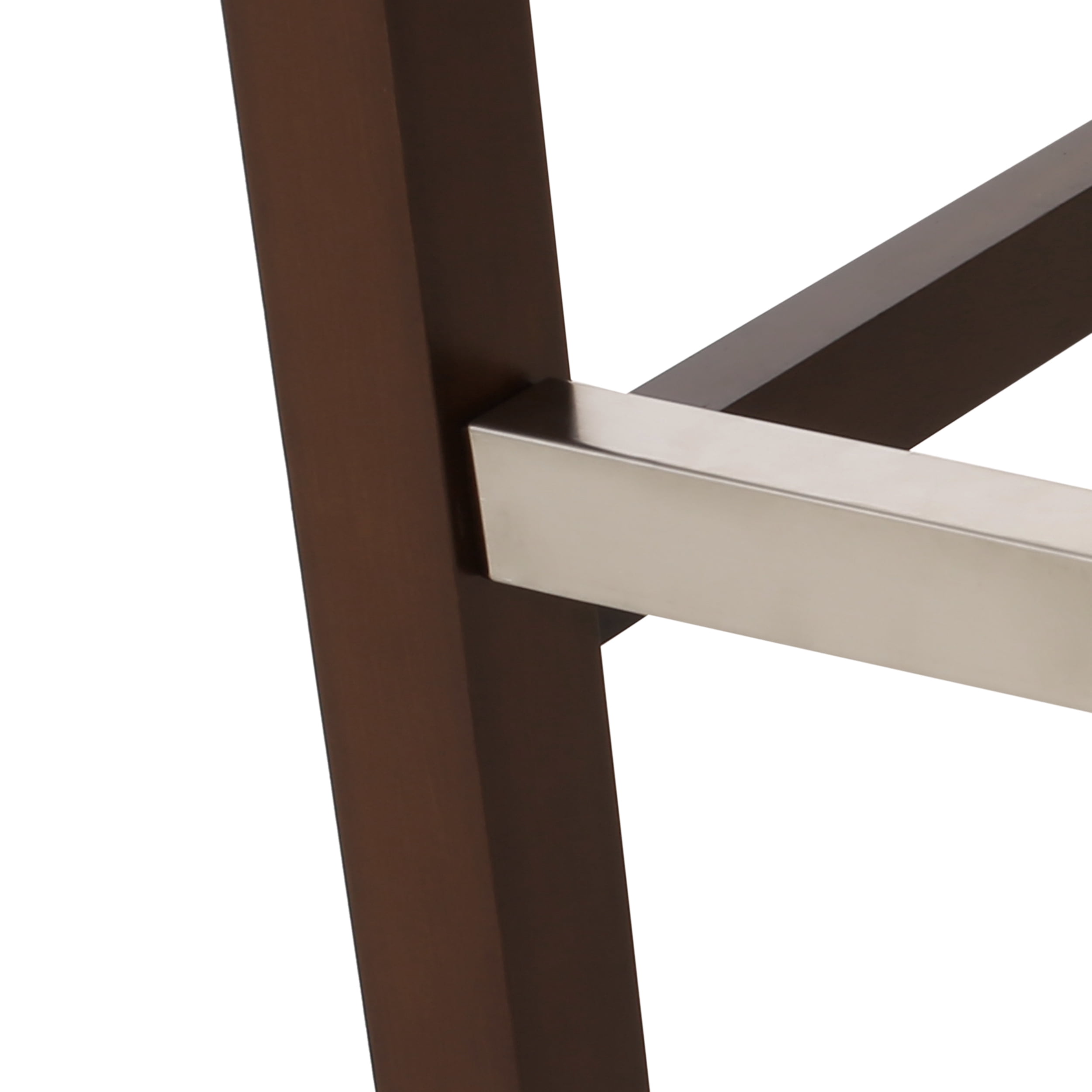 Noble House Daylanie Barstools, Beige, Espresso
