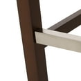thumbnail image 5 of Noble House Daylanie Barstools, Beige, Espresso, 5 of 8