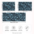 thumbnail image 2 of Ryvnso Satin Pillowcase Snowflakes Glitter Pillow Cases Standard Size 26x20in, 2 of 6