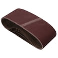 thumbnail image 6 of 75mm x 457mm 120 Grit Fine Abrasive Sanding Belt Sander Discs 5 Pack, 6 of 6