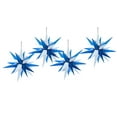 thumbnail image 1 of 21” Large (Blue/White4PCS) Illuminated LED Holiday Moravian Star - Outdoor Hanging Christmas Decoration Star - Advent & Christmas Star - Tree Topper (Easy Assembly), 1 of 7