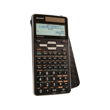 Sharp Calculators EL-W516TBSL Advanced Scientific Calculator with WriteView 4 Line Display & Solar Power