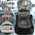 thumbnail image 4 of jileijar Wall Mounted Combination Lock Key Safe Storage Box Outdoor Security Digit F2W5, 4 of 4