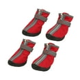 thumbnail image 2 of Pet Shoes, Waterproof Skid Resistance Soft Bottom Dog Booties With Reflective Strip For Hiking Type 1,Type 2,Type 3,Type 4,Type 5, 2 of 8