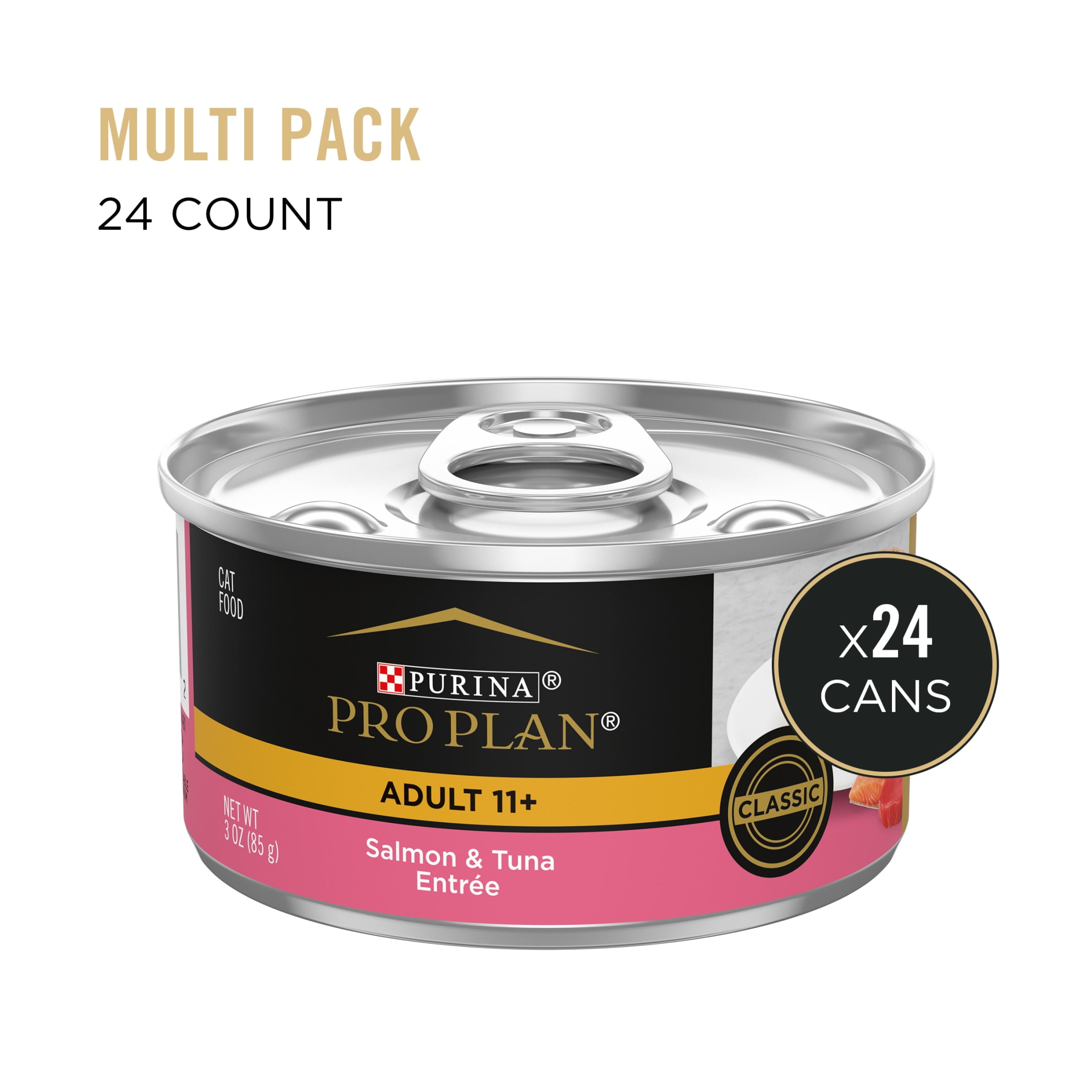 Purina Pro Plan, Salmon Tuna, Wet Cat Food, 3 oz Cans, 24 Pack