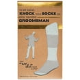 thumbnail image 5 of Pavilion Gift Company - Socks Off - Silver - Men's Cotton Blend Sock, 5 of 9