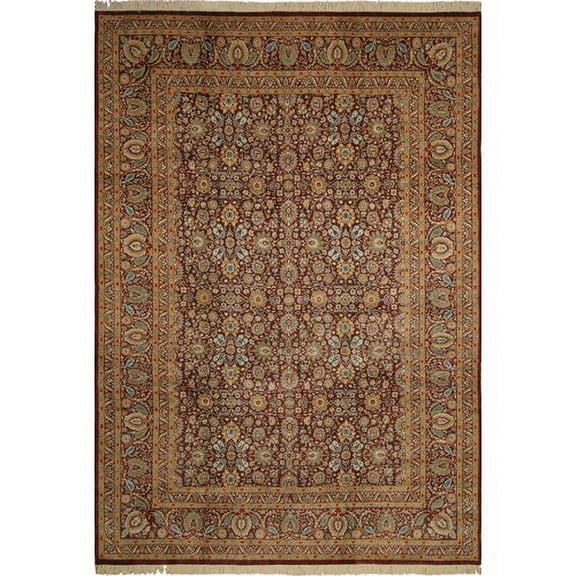 Noori Rug Wali Bedia Hand Knotted Red Area Rug
