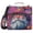 Cute Gnome and Star, variant on 3 Ring Zipper Binder with Shoulder Strap Waterproof Trapper Keeper 2 Inch D-Ring 500 Sheets Capacity Cute Penguin and Telescopes
