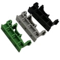 thumbnail image 3 of 5 Set Pcb Din C45 Rails Mount Adapters Circuit Board Pcb Mount Brackets Clips Mount Holder 35mm Control Board Adapter Green, 3 of 9