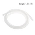 thumbnail image 3 of Uxcell Silicone Tubing, 1/4 inch ID x 3/8 inch OD 5ft Rubber Tube High Temp for Pump Transfer Clear, 3 of 3
