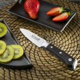 thumbnail image 4 of CUTLUXE Paring Knife – 3.5" Small Kitchen Knife, Peeling Knife with Razor Sharp Blade – High Carbon German Steel – Artisan Series, 4 of 5