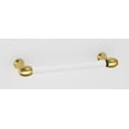 thumbnail image 2 of Alno A870-8-MB Royale 8" Center To Center Acrylic Bar Solid Brass Cabinet Handle / Drawer, 2 of 6
