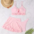 thumbnail image 4 of Traje De Baño Dama Tres Piezas Bikini Sexy Para Mujer, 4 of 7