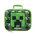 thumbnail image 2 of Sac À Déjeuner Isolé Minecraft Creeper 7,5" x 9,5" x 4", 2 of 9